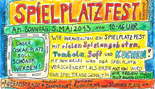 Oskarplatz Spielplatzfest
